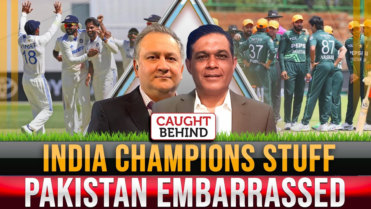 India Champions Stuff | Pakistan Embarrassed | Caught Behind