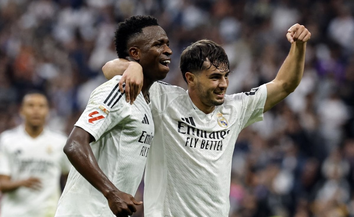 La Liga: Vinicius Junior Treble Helps Real Madrid Crush Osasuna