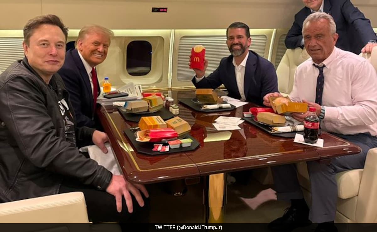 Days After “Make America Healthy Again” Vow, Trump, RFK Jr Eat McDonald’s