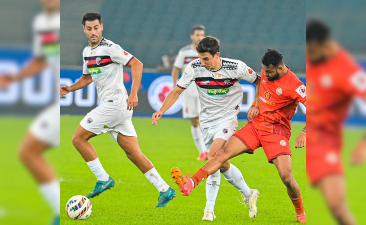 Early Onslaught Helps 10-Man NorthEast United Beat Punjab FC 2-1 In ISL