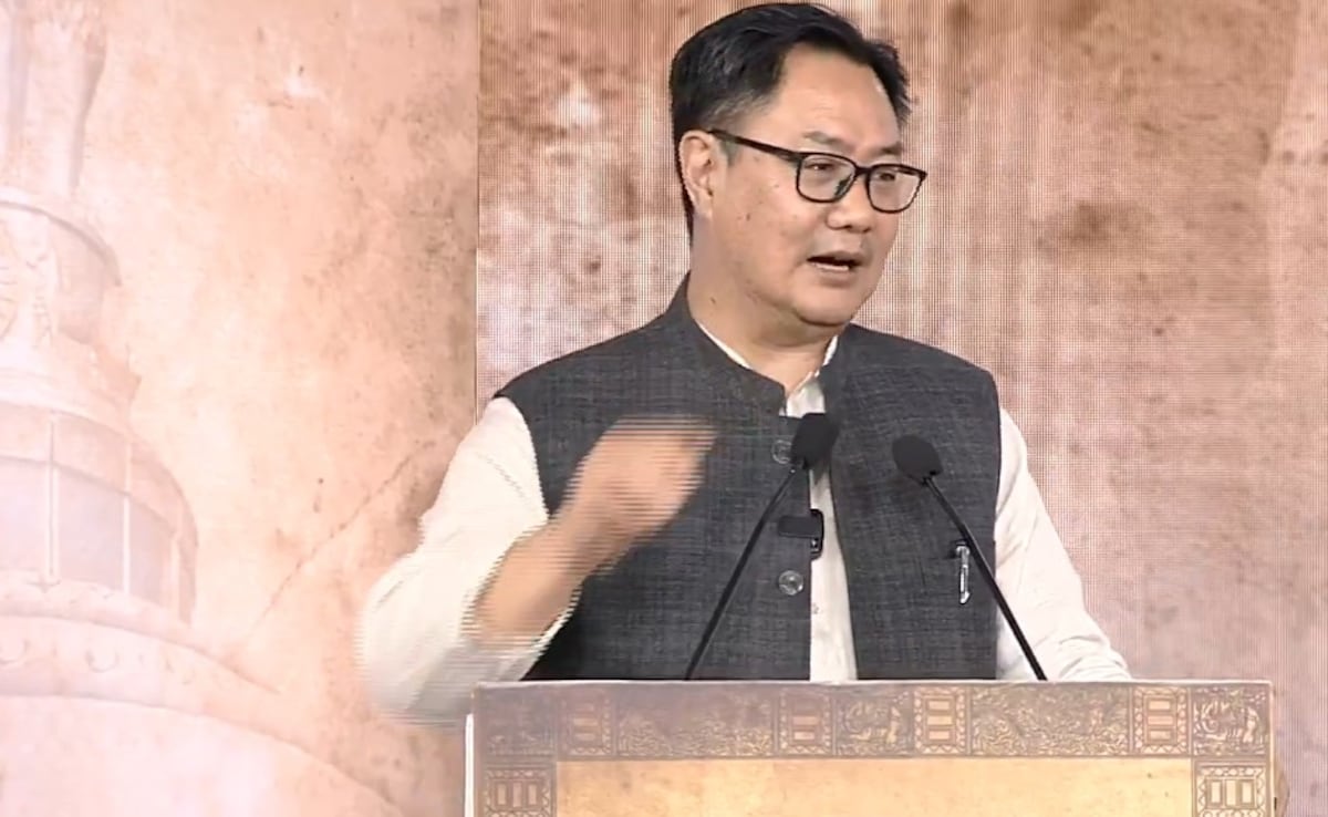 "Constitution Is A Journey, Not Static Document…": Kiren Rijiju To NDTV