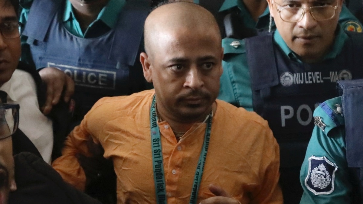 Bangladesh freezes arrested Hindu leader Chinmoy Krishna Das Brahmchari’s bank account