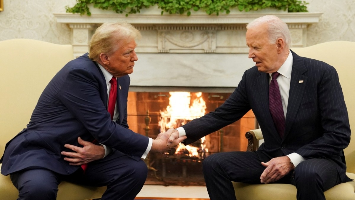 Joe Biden meets President-elect Donald Trump at White House, says Looking forward to peaceful transition