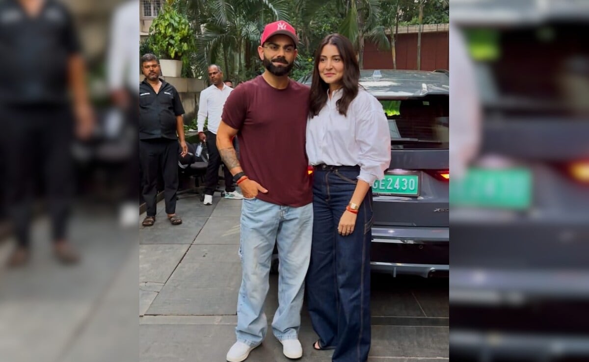 Anushka Sharma Flies Out Of Mumbai With Kids Vamika And Akaay. "Camera Udhar Mat Karna," Virat Kohli Tells Paps