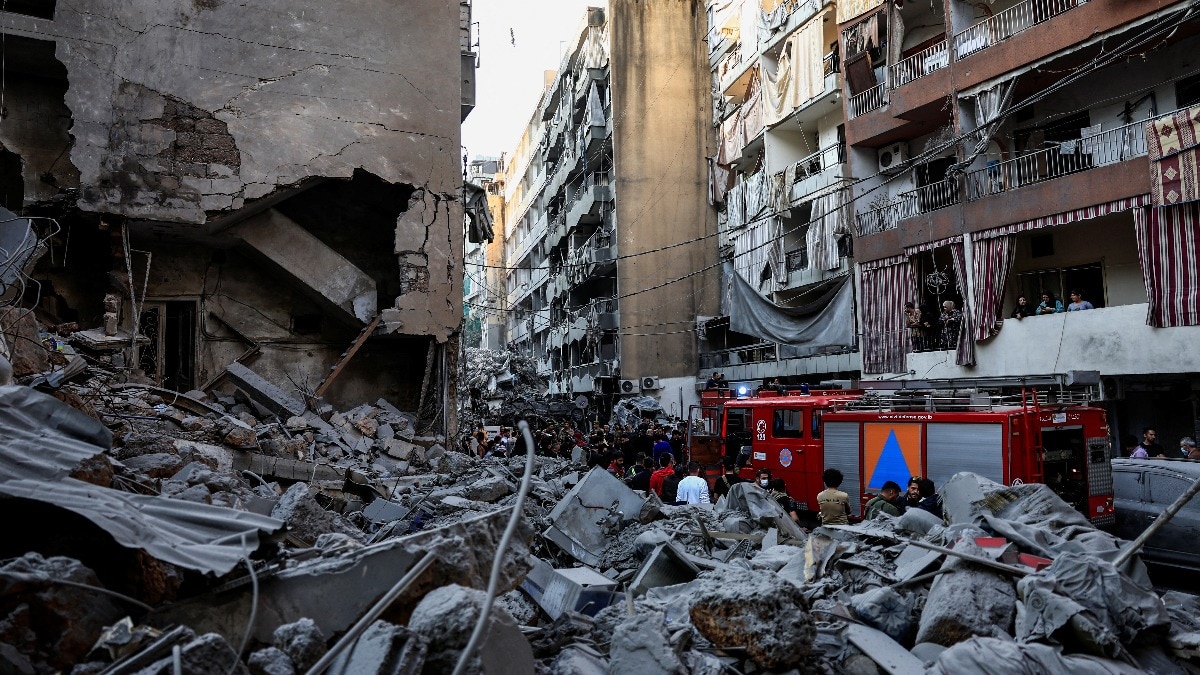 20 dead, many injured in Israeli strikes in central Beirut in Lebanon amid ceasefire talks