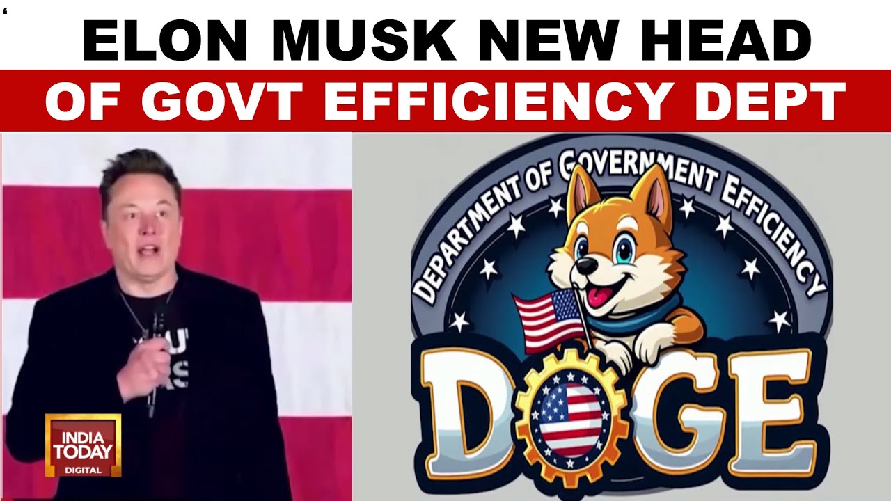 Donald Trump appoints Elon Musk to improve government efficiency