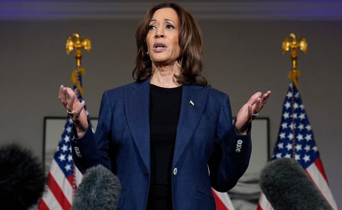 Kamala Harris Slams Trump’s “Offensive” Remark On Women