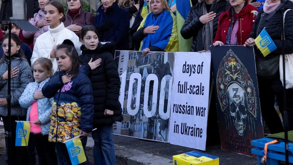 Ukraine marks 1,000 days of war with Russia, braces for shift in US leadership