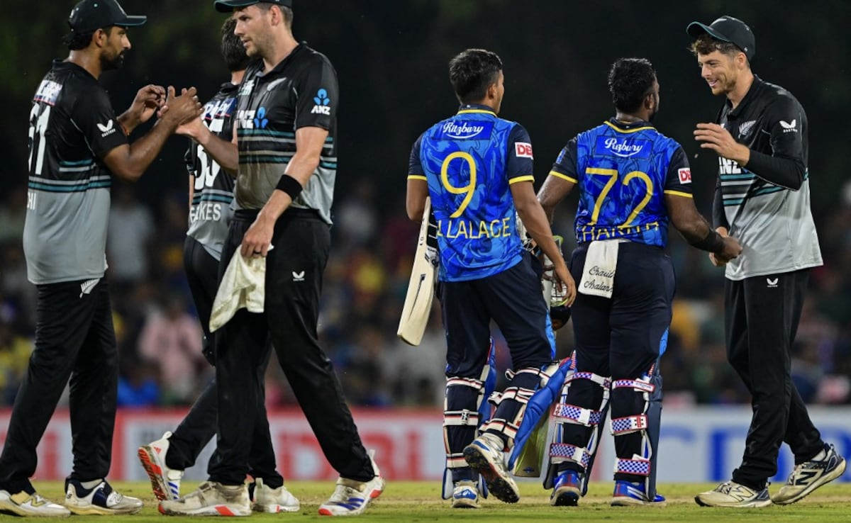 Asalanka Knock Seals 4-Wicket Sri Lanka Win Over New Zealand In 1st T20I