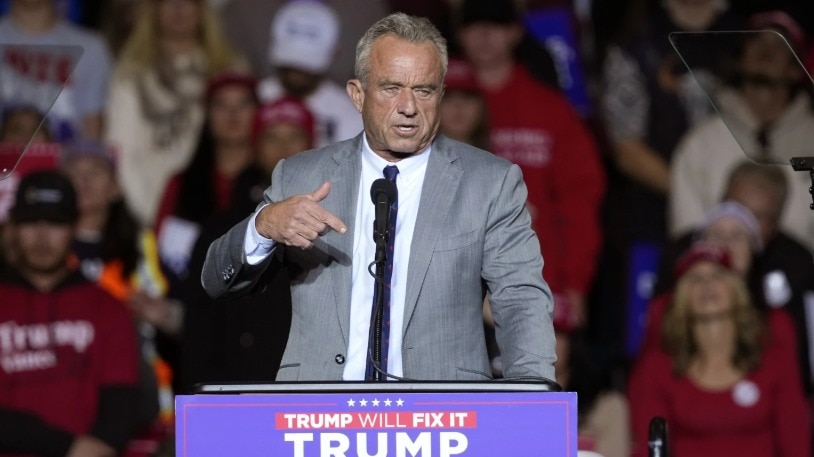 Doanld Trump appoints anti-vaccine activist Robert F Kennedy Jr as health secretary