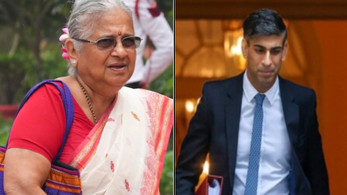 Sudha Murty praises son-in-law Rishi Sunak ‘good Indian cultural values’