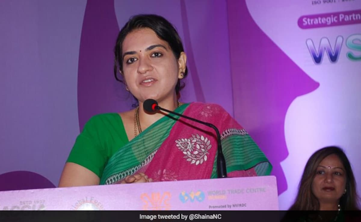 "Shows Mentality": Shaina NC On Sanjay Raut Defending Derogatory Remark