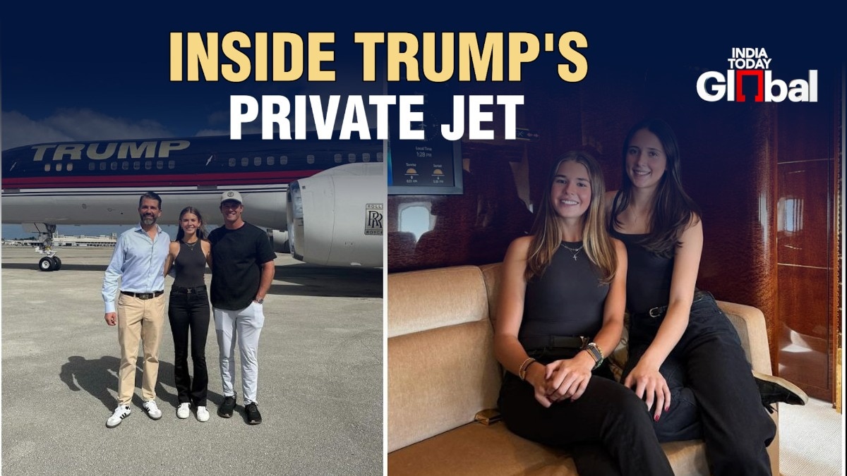 Inside Trump force one: Kai Trump’s lavish private jet tour