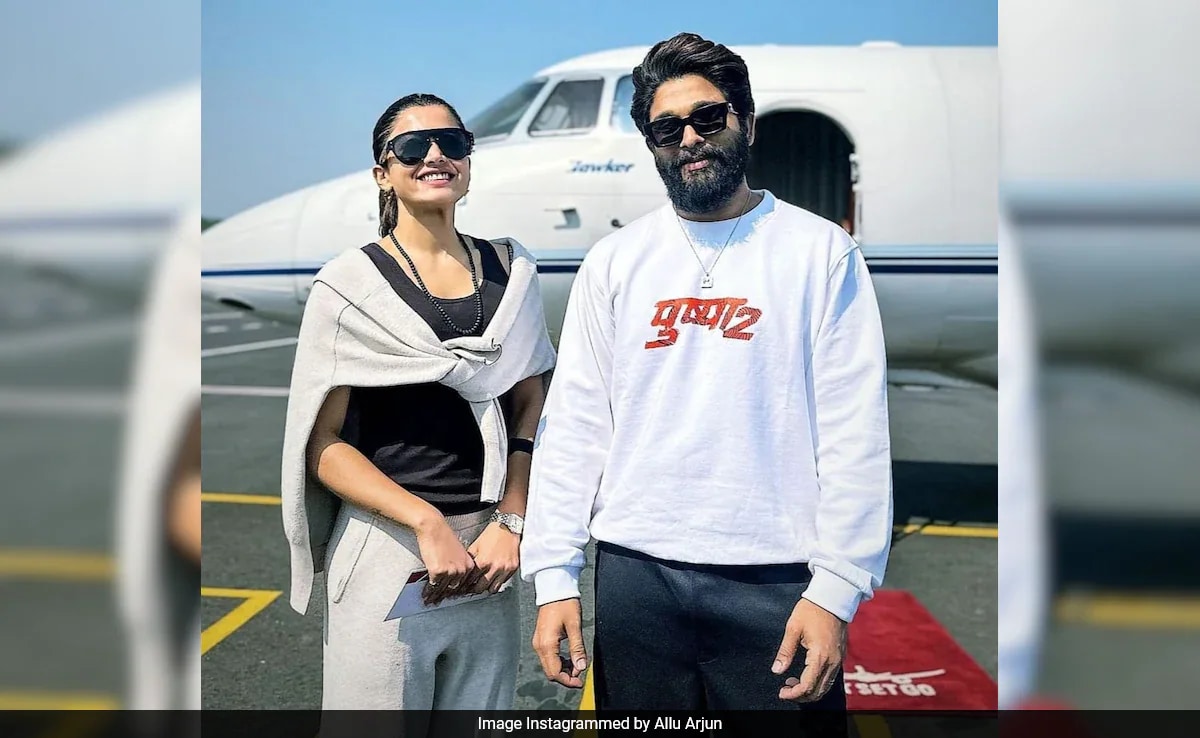 Pushpa 2 Trailer Loading: Allu Arjun And Rashmika Mandanna Fly To Patna