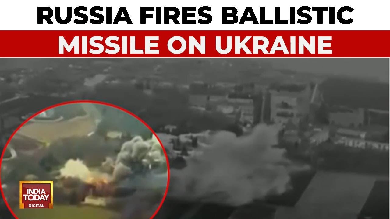 Russia launches intercontinental ballistic missile on Ukraine