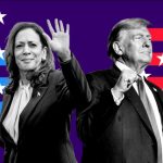 First US exit poll favours Kamala Harris over Donald Trump in tight race