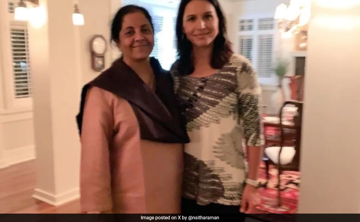 "Impressed…": Nirmala Sitharaman Congratulates Trump Pick Tulsi Gabbard