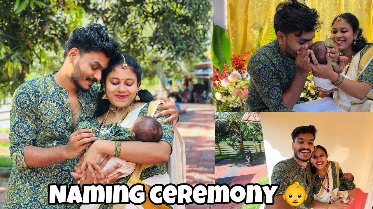 NAMING CEREMONY 🤩 | PRAVEEN MRUDULA