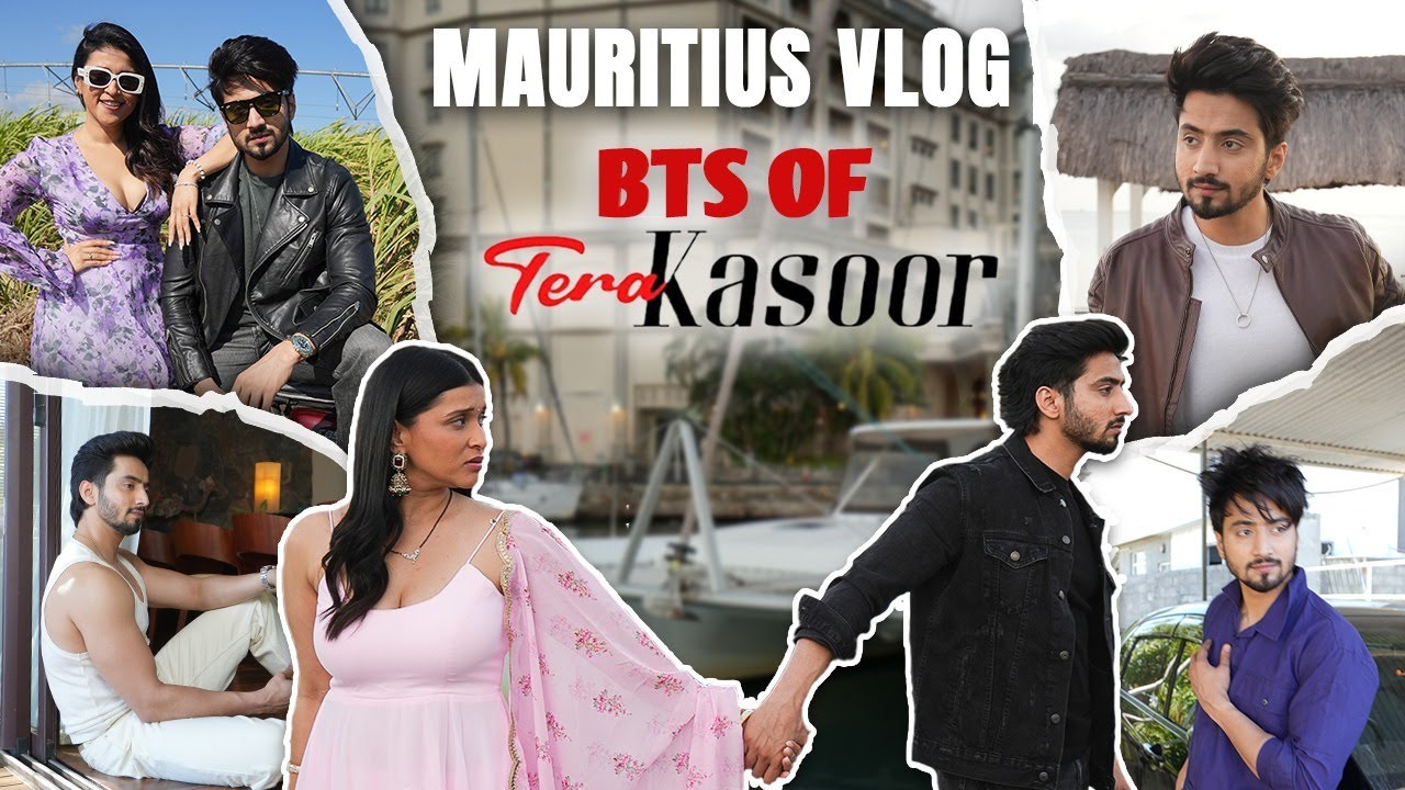 Tera Kasoor Song BTS with @memannara  | Mauritius Vlog @MrFaisu