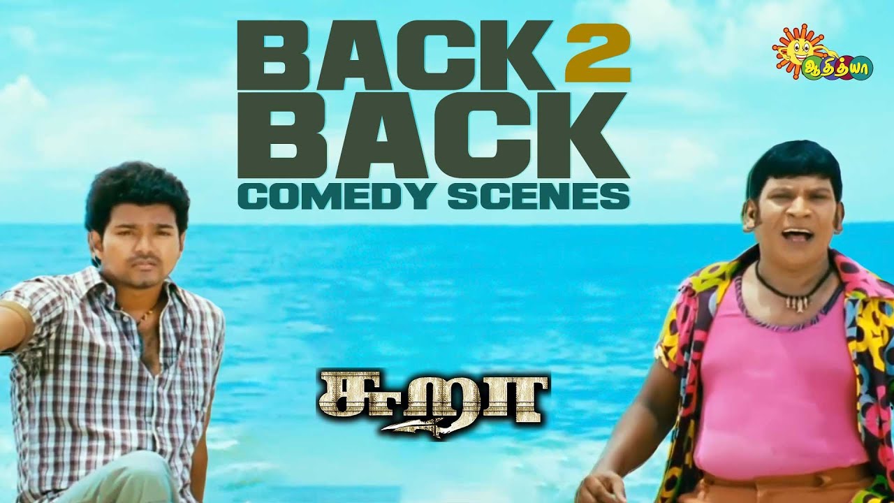 Sura | Back-to-Back Comedy Scenes | Thalapathy Vijay | Vadivelu | Tamannaah | Adithya TV