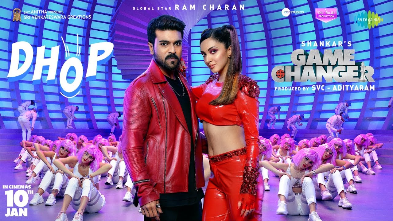 Dhop – Lyrical | Game Changer | Ram Charan, Kiara Advani | Thaman S | Shankar