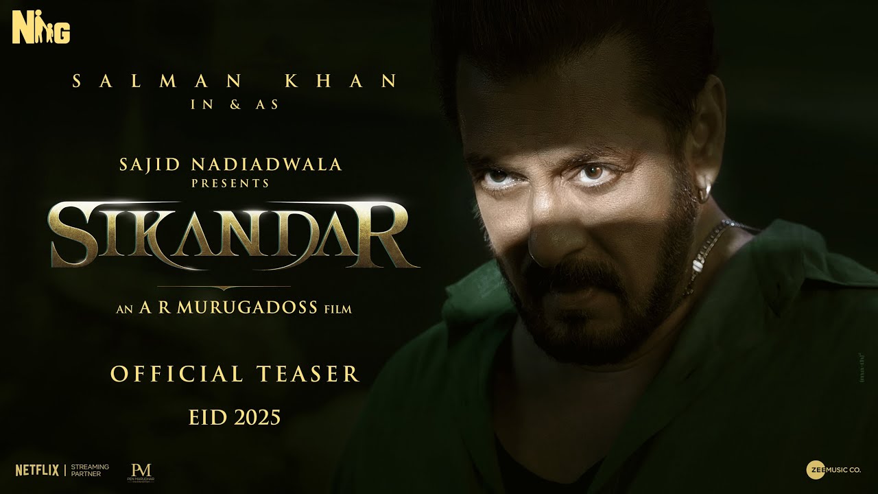 SIKANDAR: Official Teaser | Salman Khan | Sajid Nadiadwala | A.R. Murugadoss | EID 2025