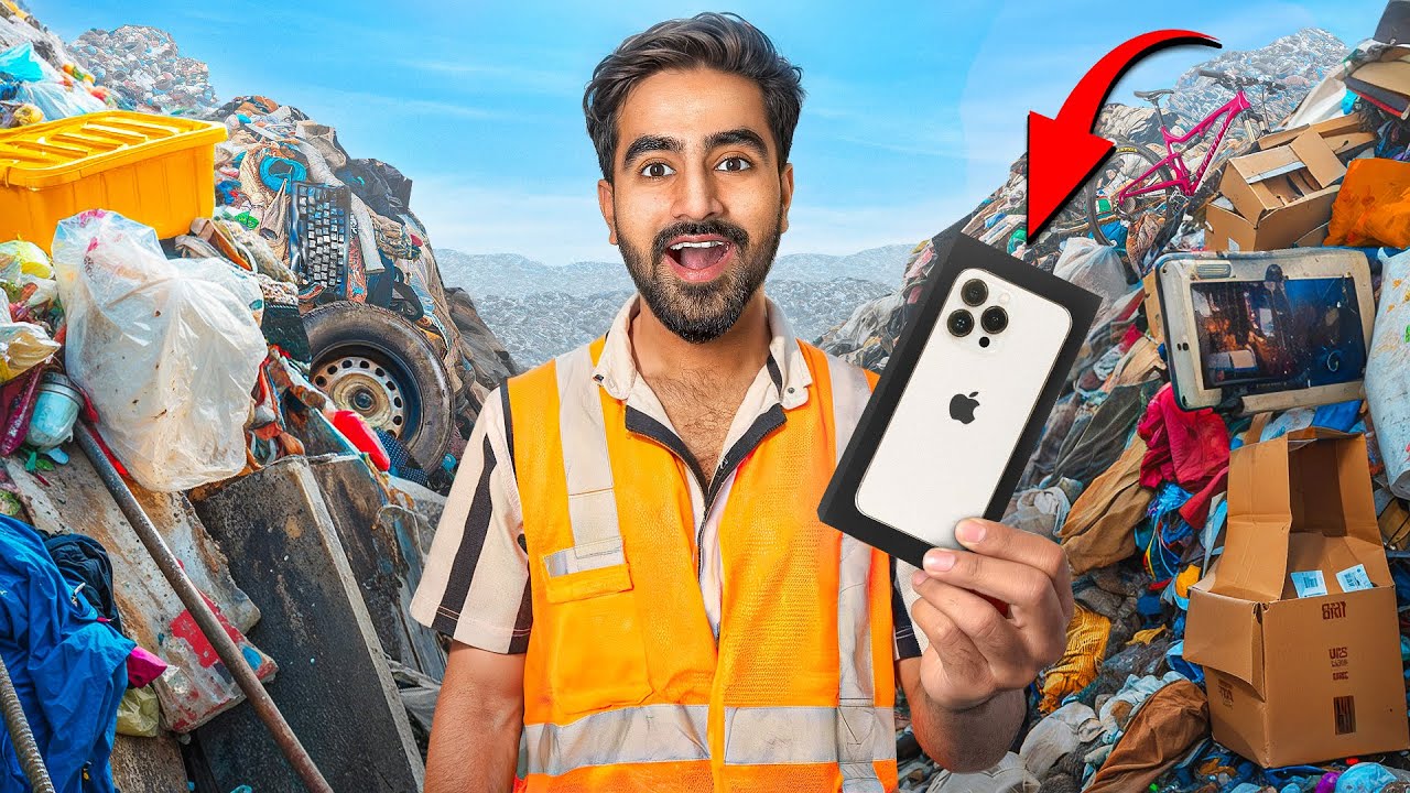 Finding iPhone in Trash – कूड़े में मिली कीमती चीज़ें🔥