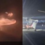 Video: Air Canada flight skids, catches fire on landing; airport closed