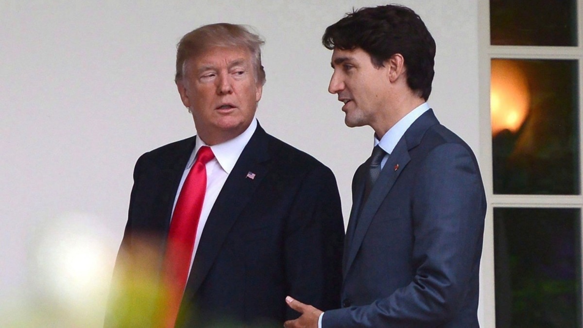 Donald Trump governor jab at Justin Trudeau – Donald Trump takes governor Trudeau jab as Finance Minister resigns