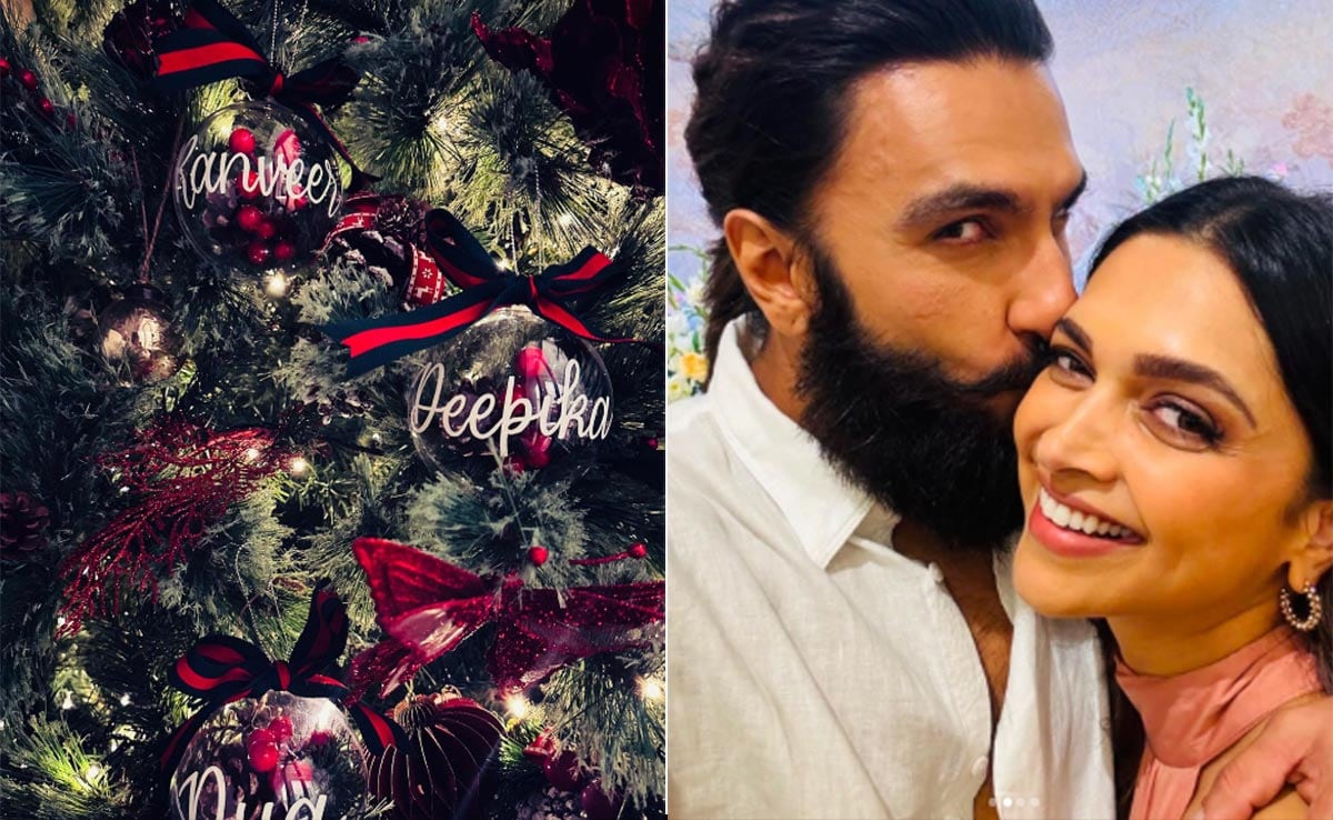 Deepika Padukone And Ranveer Singh's Christmas Tree Decor Name-Checks Daughter Dua. See Post