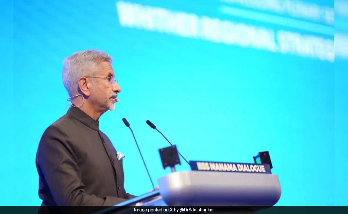 Iran, Israel Relationship Or Absence Of It Source Of Concern: S Jaishankar