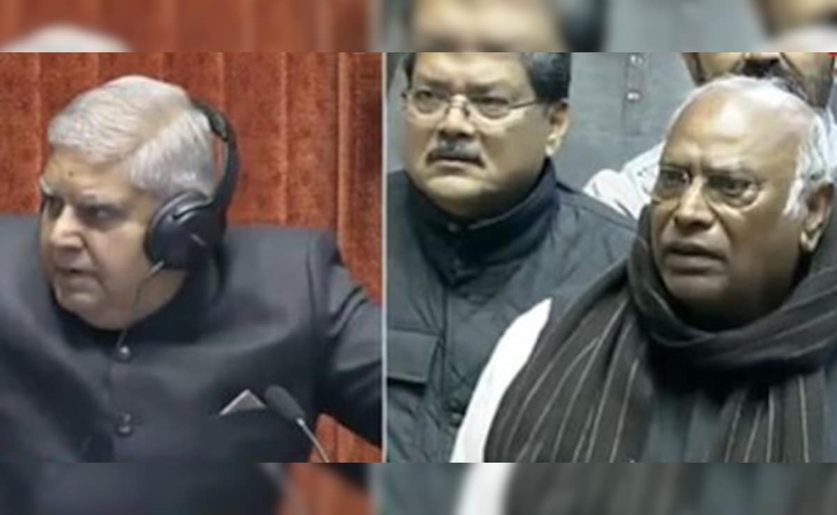 "How Can I Respect You?": M Kharge Vs J Dhankhar Showdown In Parliament