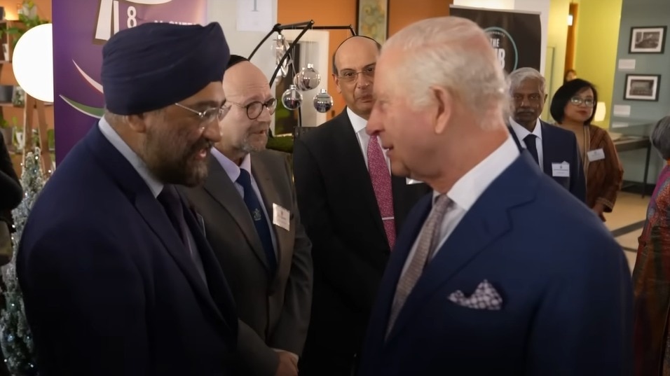 Indian-origin man asks King Charles about his health. His cheeky reply, watch video