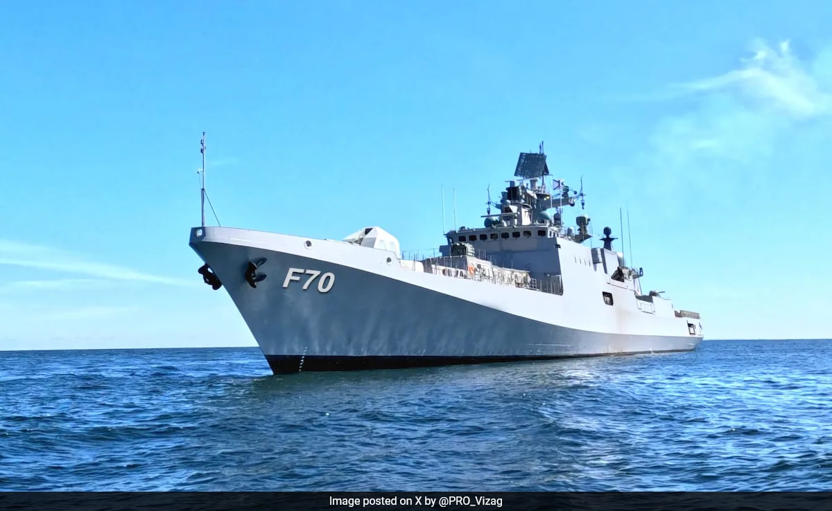 Rajnath Singh To Commission Navy's New Frigate 'INS Tushil' In Russia Today