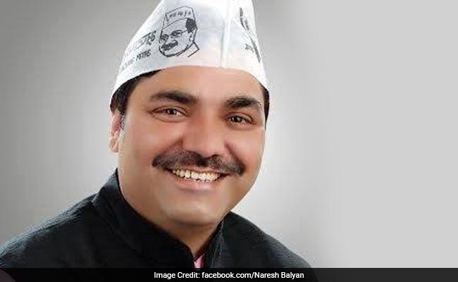 Court Sends AAP MLA Naresh Balyan To Judicial Custody In Extortion Case