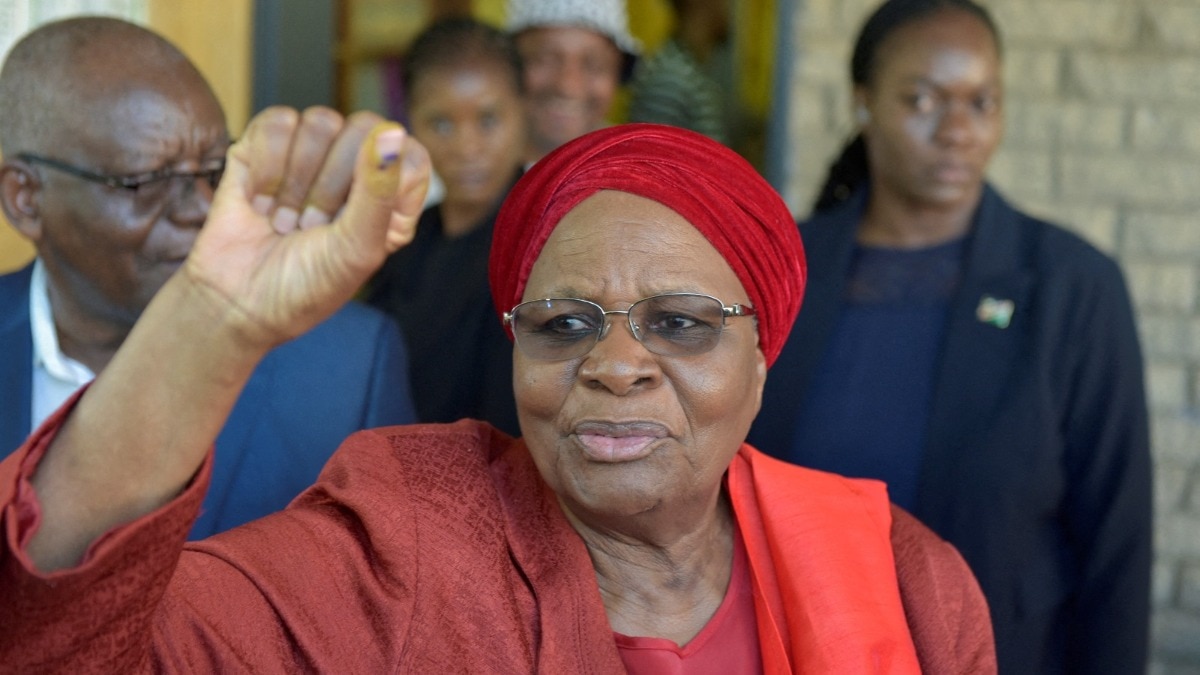 Netumbo Nandi-Ndaitwah elected Namibia’s first female president, extends SWAPO party’s 34 years in power