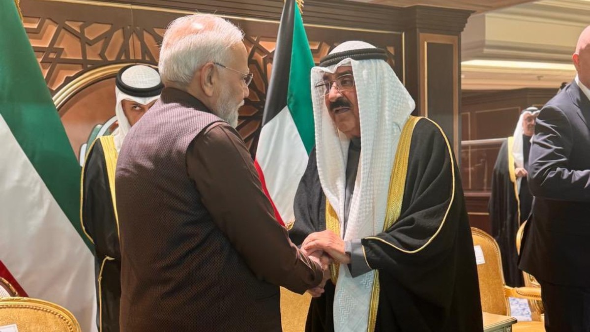 PM Modi in Kuwait – PM Modi attends Arabian Gulf Cup opening ceremony, meets Kuwait Emir