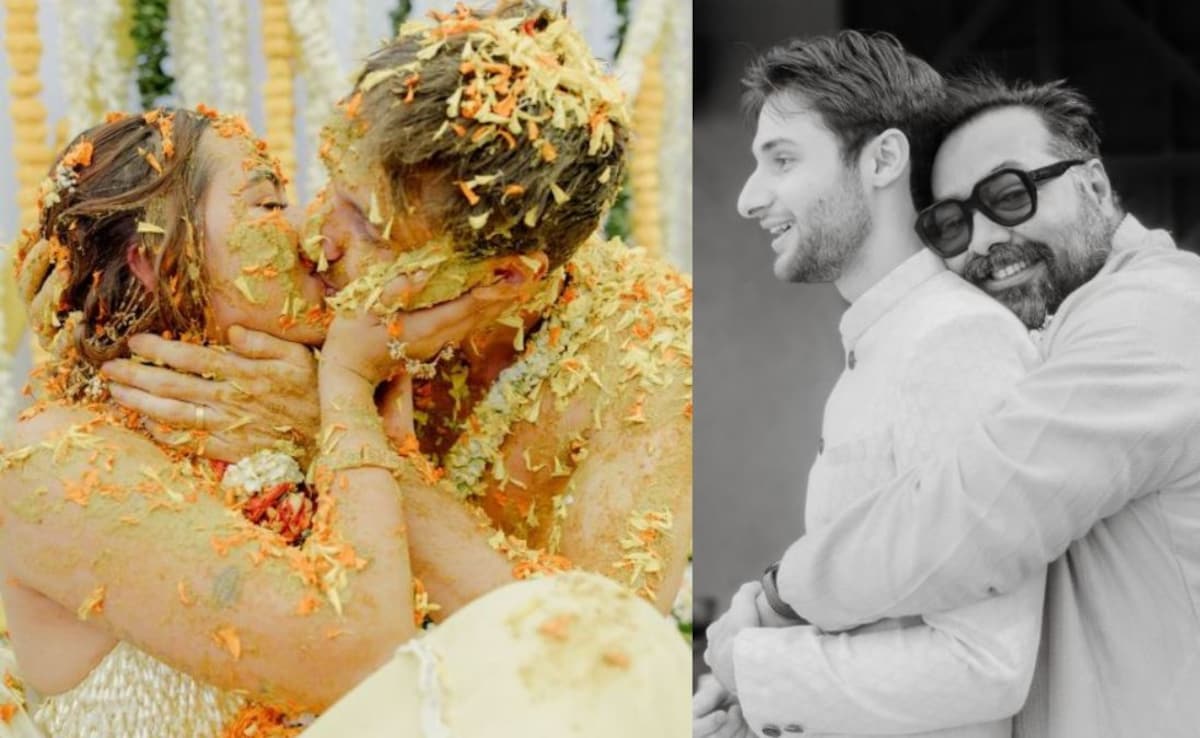 Viral: Unseen Pics From Aaliyah Kashyap And Shane Gregoire's Haldi Ceremony. Anurag Kashyap's There As Well