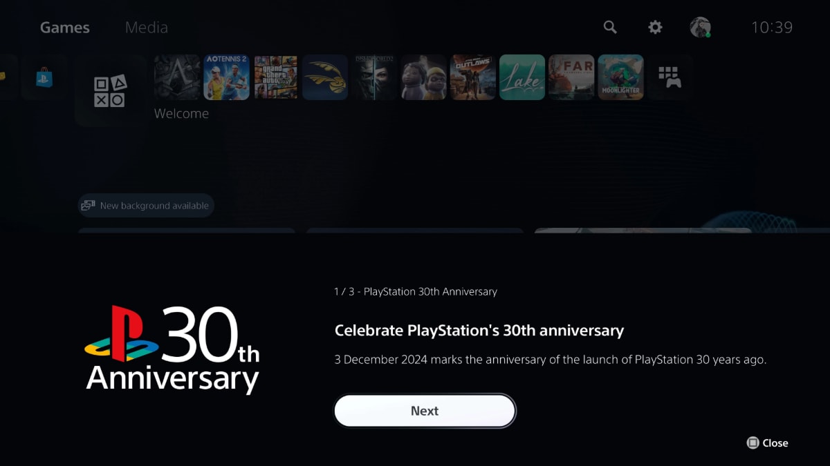 Sony Rolls Out Limited-Time PS5 Themes Based on Older PlayStation Consoles to Mark 30th Anniversary