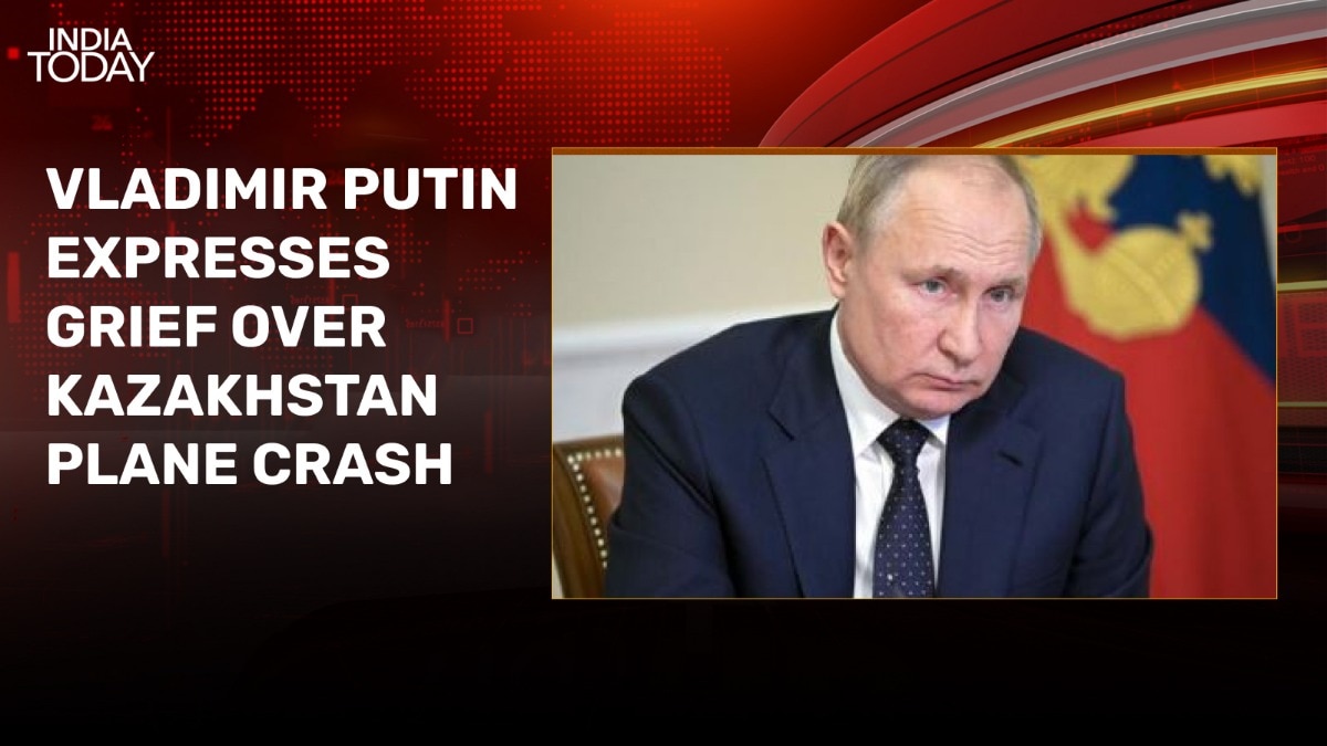 Russian President Vladimir Putin expresses grief over kazakhstan plane crash