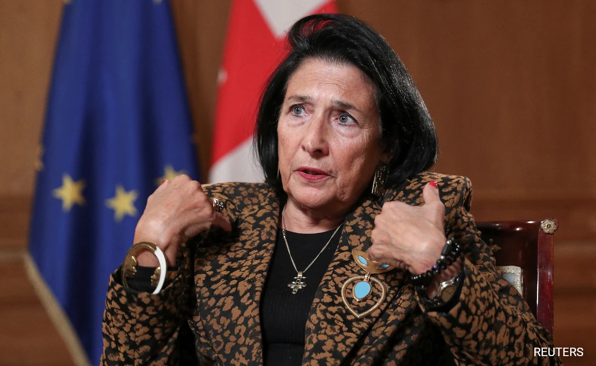 Georgian President Seeks Europe’s Support As She Defies Her Own Government