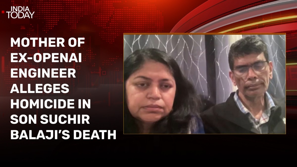 Video: Mother of ex-OpenAI engineer alleges homicide in son Suchir Balaji’s death