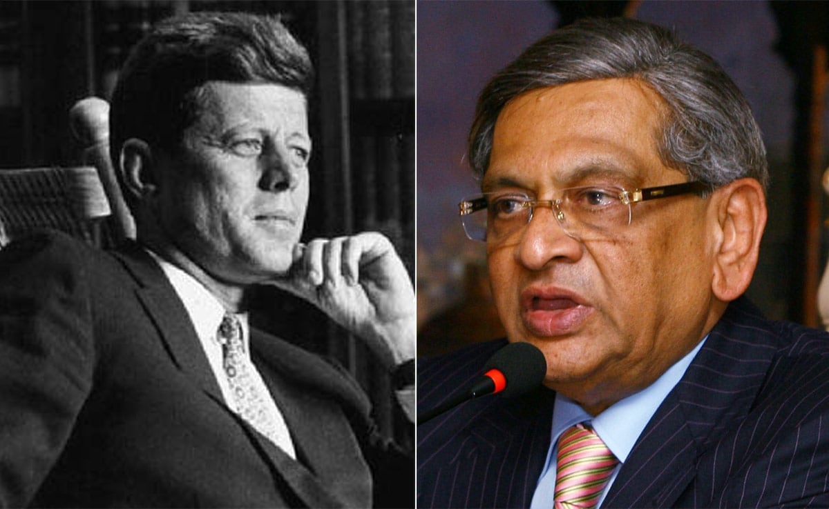 "Without Your Unrelenting Efforts…": JFK's Thank You Note For SM Krishna