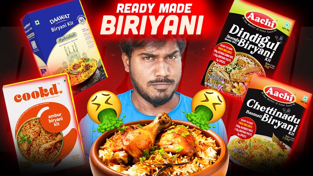 Is It Worth? We Tried All Readymade Biryani Kit | Mad Brothers