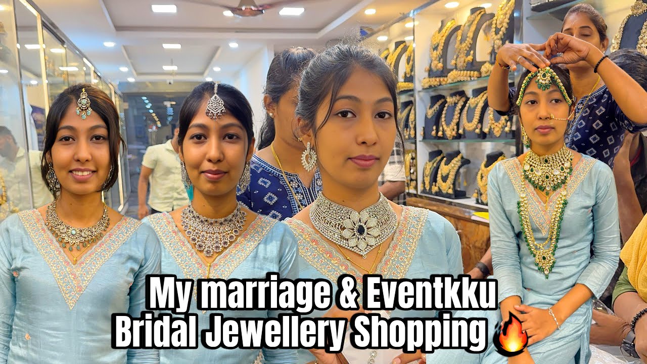 My Marriage & Eventskku  Bridal Jewellery Shopping 🔥Agvlogs