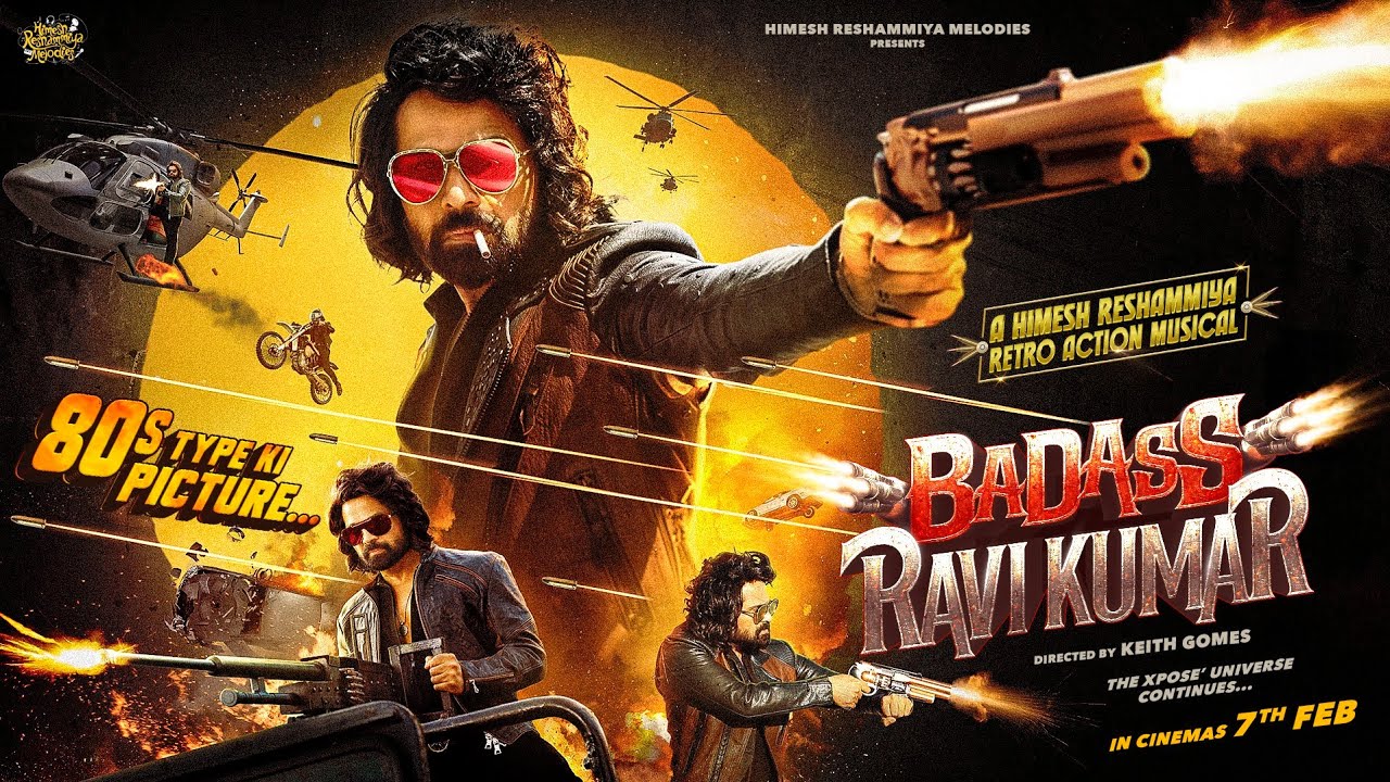 BADASS RAVI KUMAR Motion Poster & Theme| Himesh Reshammiya| In Cinemas 7th Feb