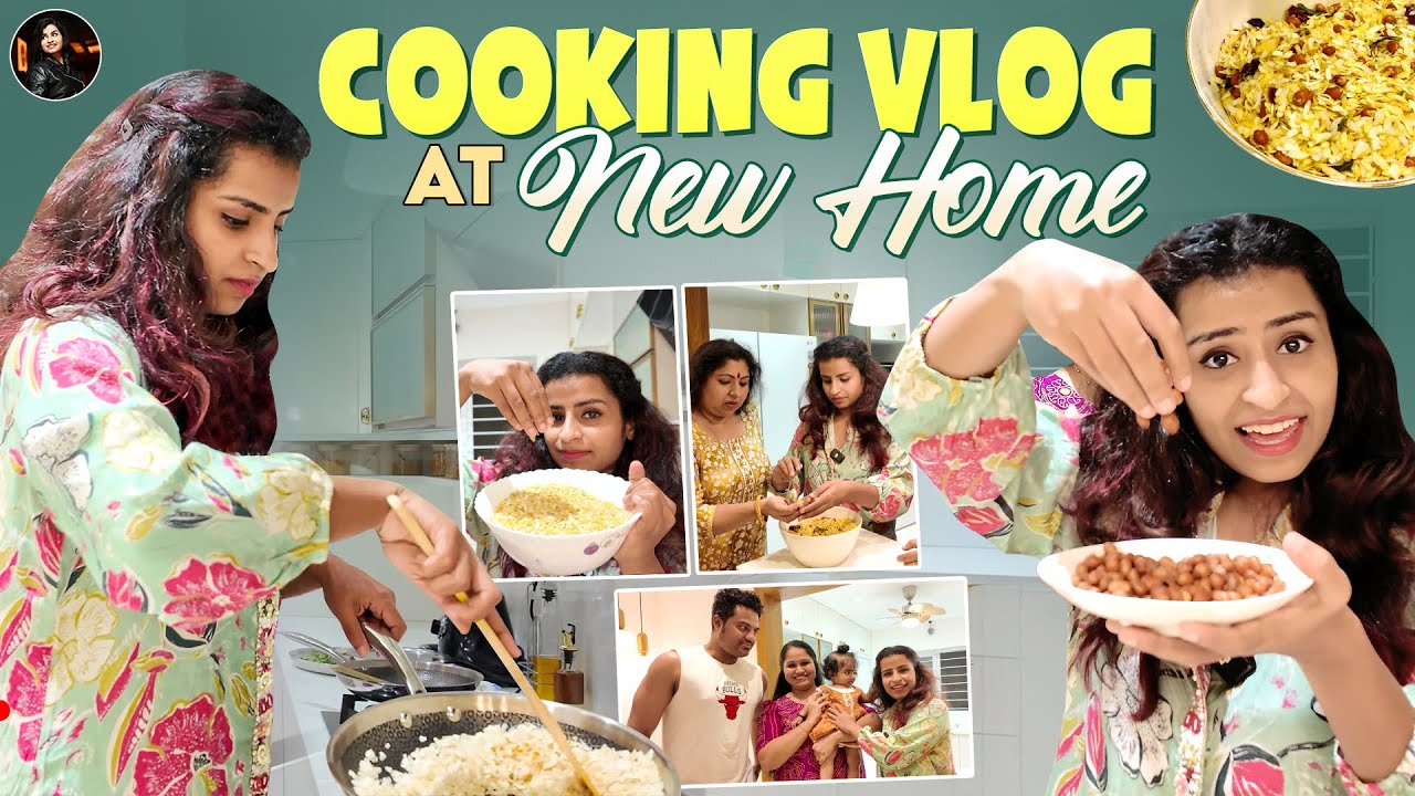 Cooking with Cousins at New Home | Sivaangi krishnankumar