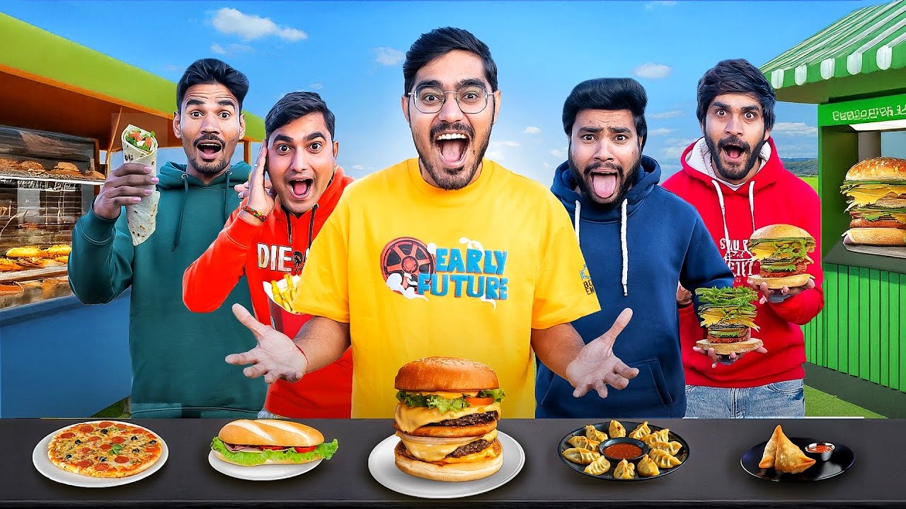 A to Z Fast Food Challenge Worth ₹100000 | Who Will Win?