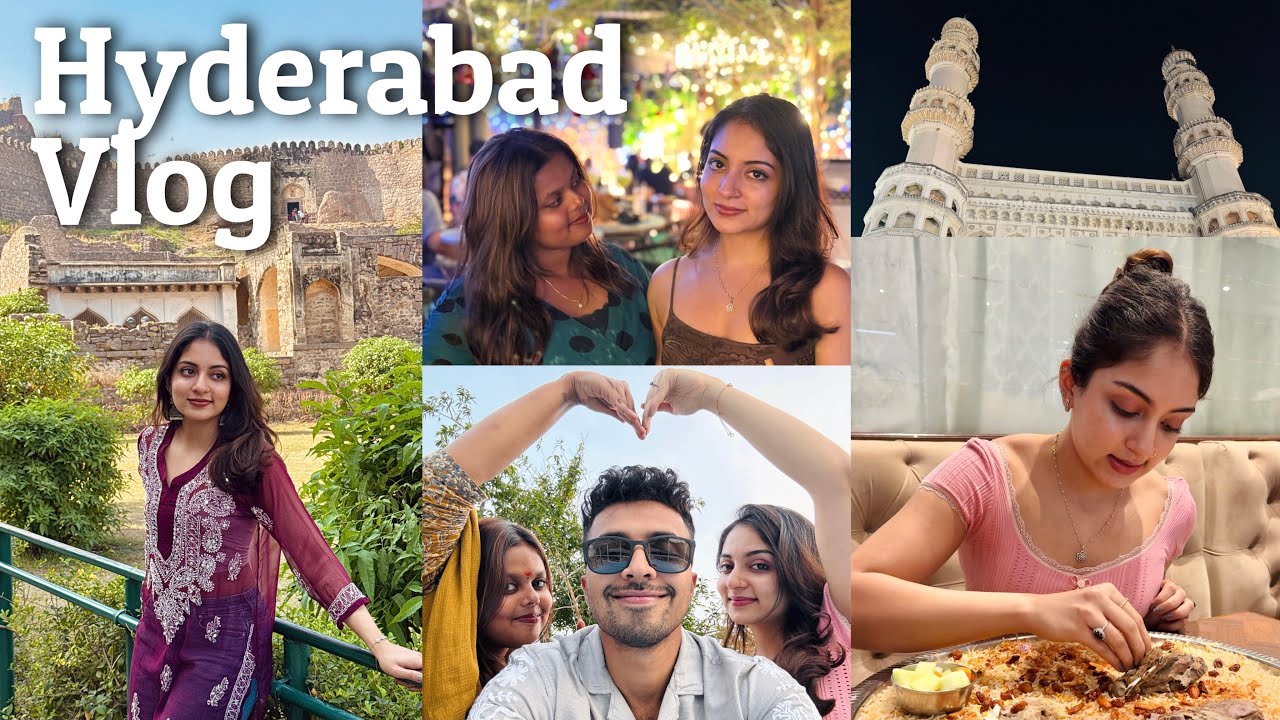 Hyderabad Vlog 🤍| Ishaani Krishna.