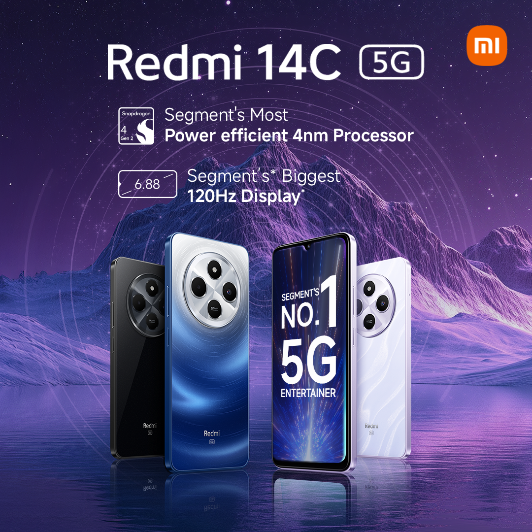 The People's Smartphone: Redmi 14C 5G Elevates Budget Style and Entertainment